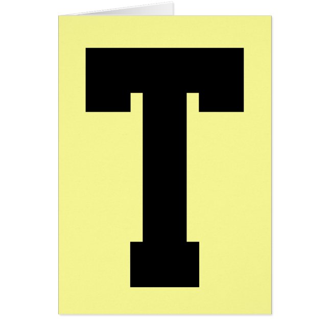 Classique "T " (Devant)