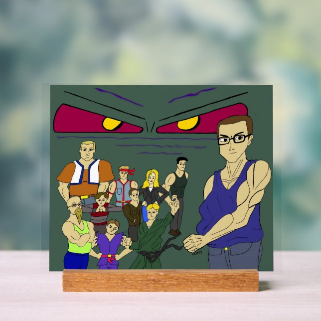 classmates anime inspired  acrylic sign (Neutral)