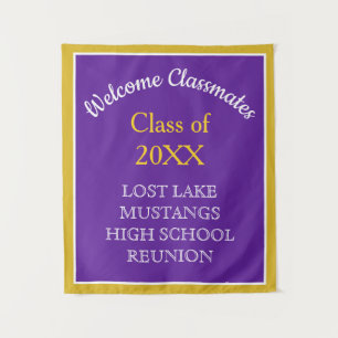 Classmates! Your Reunion Welcome Tapestry