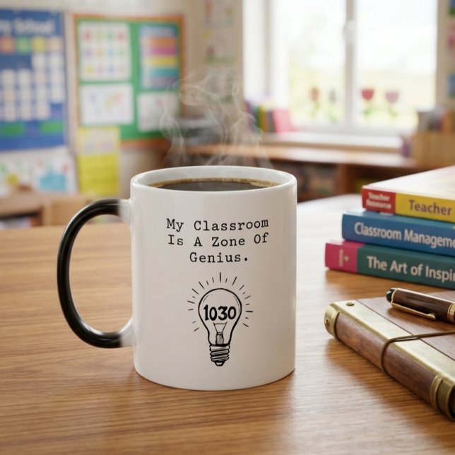 Classroom Is A Zone Of Genius Educator Pride Magic Mug (Creator Uploaded)