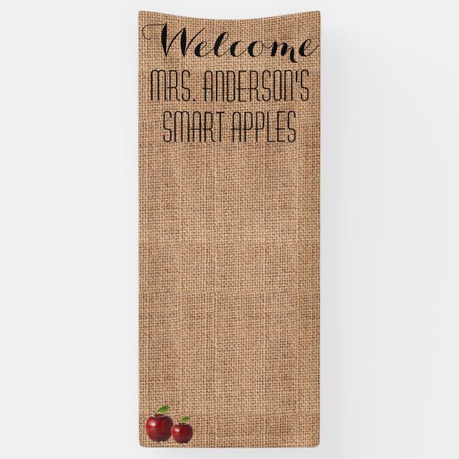 Classroom Welcome Banner (Vertical)