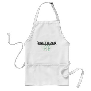 Classy and Customizable Apron with Polka Dots