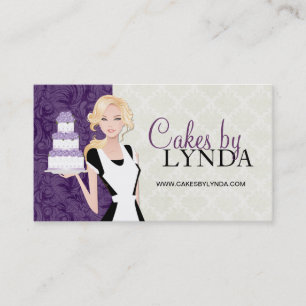 Classy and Elegant Bakery Business Cards