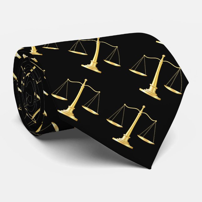 Classy Attorney Theme Executive Tie (Rolled)