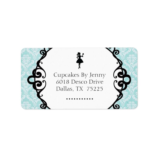 Classy Bakery Return Address Label (Front)