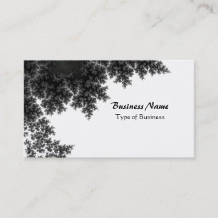 Classy Black and White Business Card
