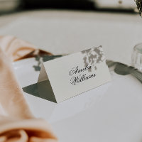 Classy Black Cream Old Money Fancy Wedding