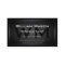 Classy Black Framed Monogram Professional