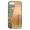 Classy Bling Monogram iPhone 7 Plus Case