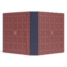 Classy Boston Terrier/French Bulldog 3-Ring Binder