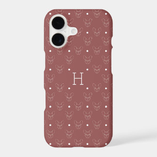 Classy Boston Terrier/French Bulldog iPhone Case