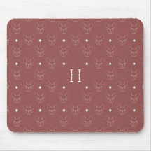 Classy Boston Terrier/French Bulldog Mousepad