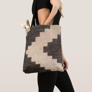 Classy Brown & Beige Design  Tote Bag