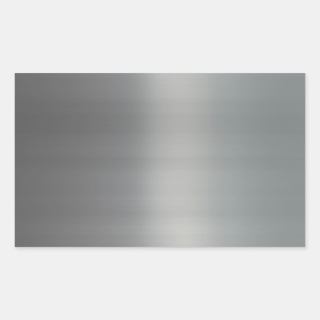 Classy Brushed Metal Textured Sticker (Front)