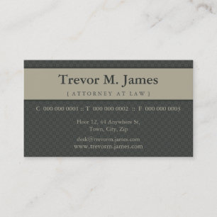 CLASSY BUSINESS CARD :: stately 4L