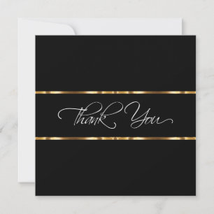 Classy Business Merci Cartes Logo Modèle