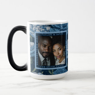 Classy Carnation Aesthetic Botanical Wedding Magic Mug