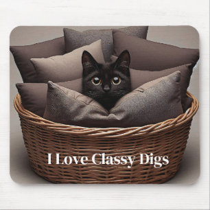 Classy Cat Mouse Pad