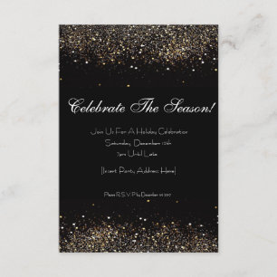 Classy Celebrations Christmas Invitation