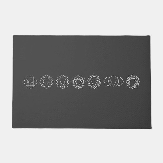 Classy Chakra Doormat (Front)