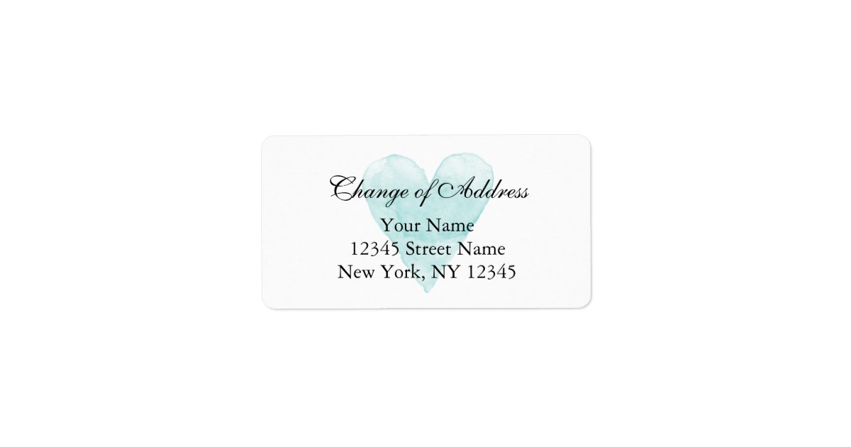 Classy change of address labels for new home Zazzle