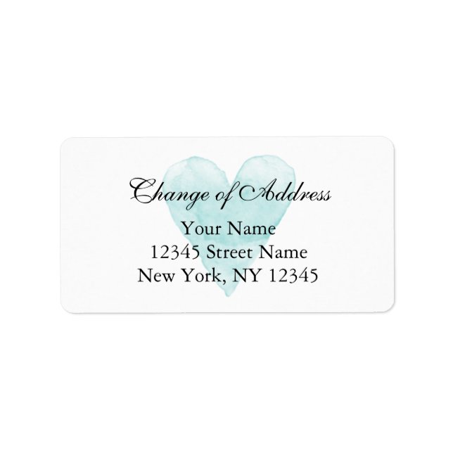 Classy change of address labels for new home (Front)