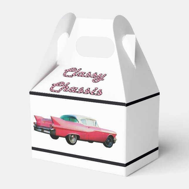 Classy Chassis Favor Box (Front Side)