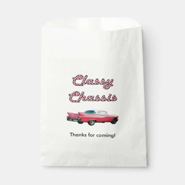 Classy Chassis Favour Bag (Front)