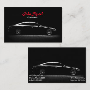 Classy Chauffeur Business Card