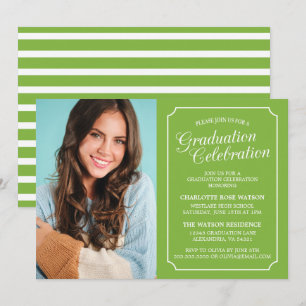 CLASSY CHIC ELEGANT GRADUTY INVITATION PARTI