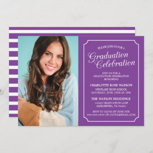 CLASSY CHIC ELEGANT GRADUTY INVITATION PARTI