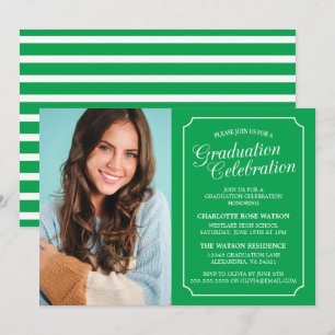 CLASSY CHIC ELEGANT GRADUTY INVITATION PARTI