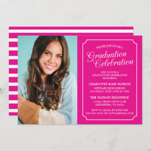 CLASSY CHIC ELEGANT GRADUTY INVITATION PARTI