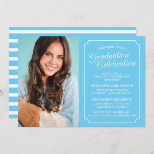 CLASSY CHIC ELEGANT GRADUTY INVITATION PARTI