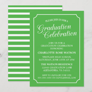 CLASSY CHIC ELEGANT GRADUTY INVITATION PARTI