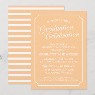 CLASSY CHIC ELEGANT GRADUTY INVITATION PARTI