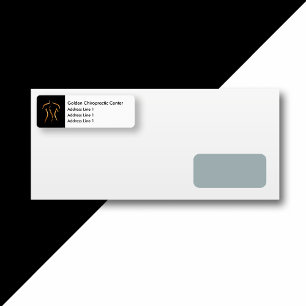 Classy Chiropractor Bulk Return Adresse Labels