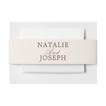Classy Chocolate Brown Old Money Fancy Wedding
