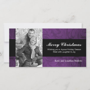 Classy Christmas Holiday Photo Card