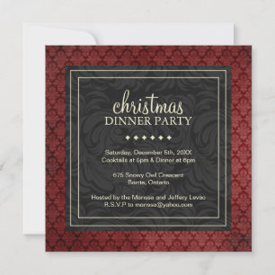 Classy Christmas Party Invitation