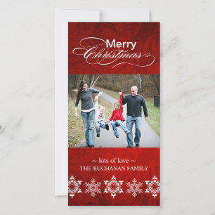 Classy Christmas Photo Card