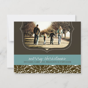 Classy Christmas Photo Card
