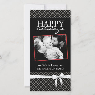Classy Christmas Photo Card