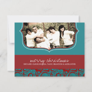 Classy Christmas Photo Card