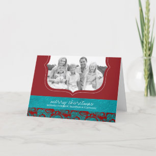 Classy Christmas Photo Greeting Card