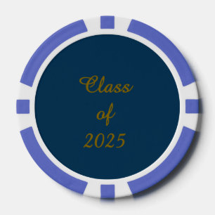 Classy Class of 2025 Poker Chips