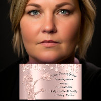 Classy Cleaning Services Rose Logo Maid Diamond