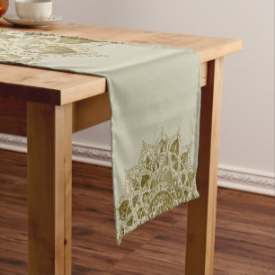 Classy Colorfully Mandala India Style 4 Short Table Runner