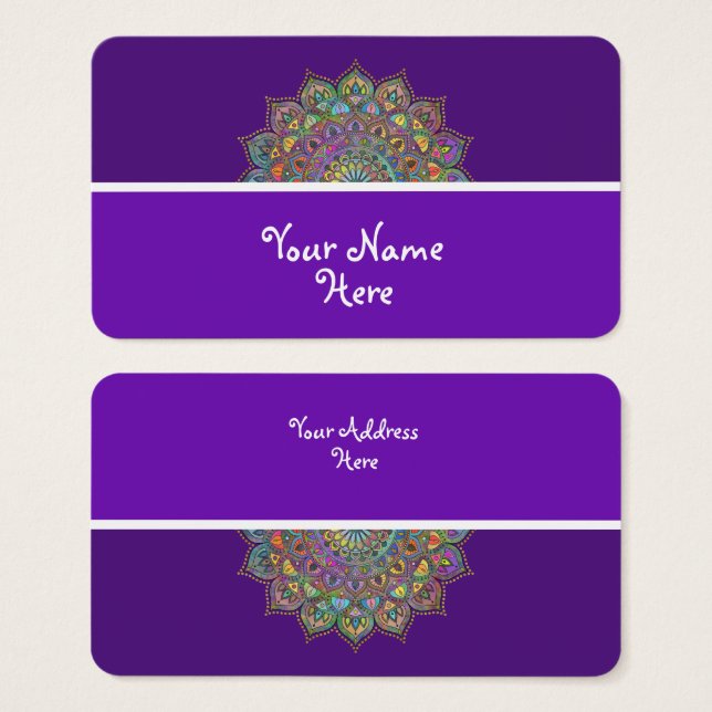 Classy Colourfully Mandala India Style 1 (Front & Back)