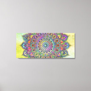 Classy Colourfully Mandala India Style 1 Canvas Print